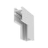 WHITE 90° INNER CORNER FOR MINI MAGNETIC SURFACE/PENDANT TRACK TMS*MB