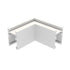 WHITE 90° CORNER FOR MINI MAGNETIC SURFACE/PENDANT TRACK TMS*MB
