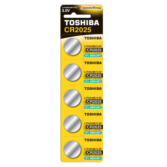 Toshiba Lithium Coin CR2025 - ledmania.gr
