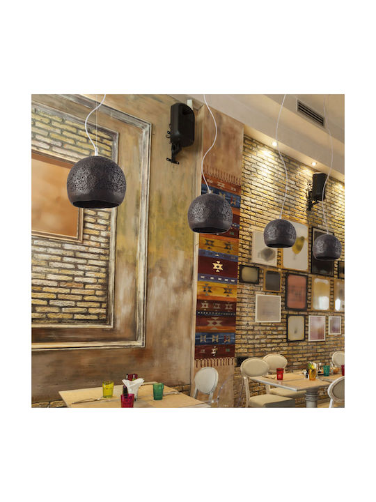 ΚΡΕΜΑΣΤΟ Φ/Σ 1ΧΕ27 ΚΑΦΕ ΠΗΛΟΣ Φ35ΧΗ120CM - ledmania.gr