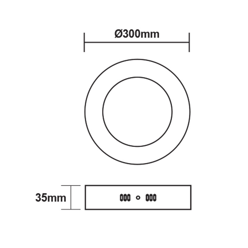 ΛΕΥΚΟ ΣΤΡΟΓΓΥΛΟ LED ΠΑΝΕΛ ΟΡΟΦΗΣ 6W 4000K 470Lm Φ117mm 230V AC Ra80 - ledmania.gr