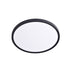 LED CEILING LIGHT BLACK ROUND 170-265V AC 18W 3CCT 1800LM Ra80 Φ230x25mm IP40