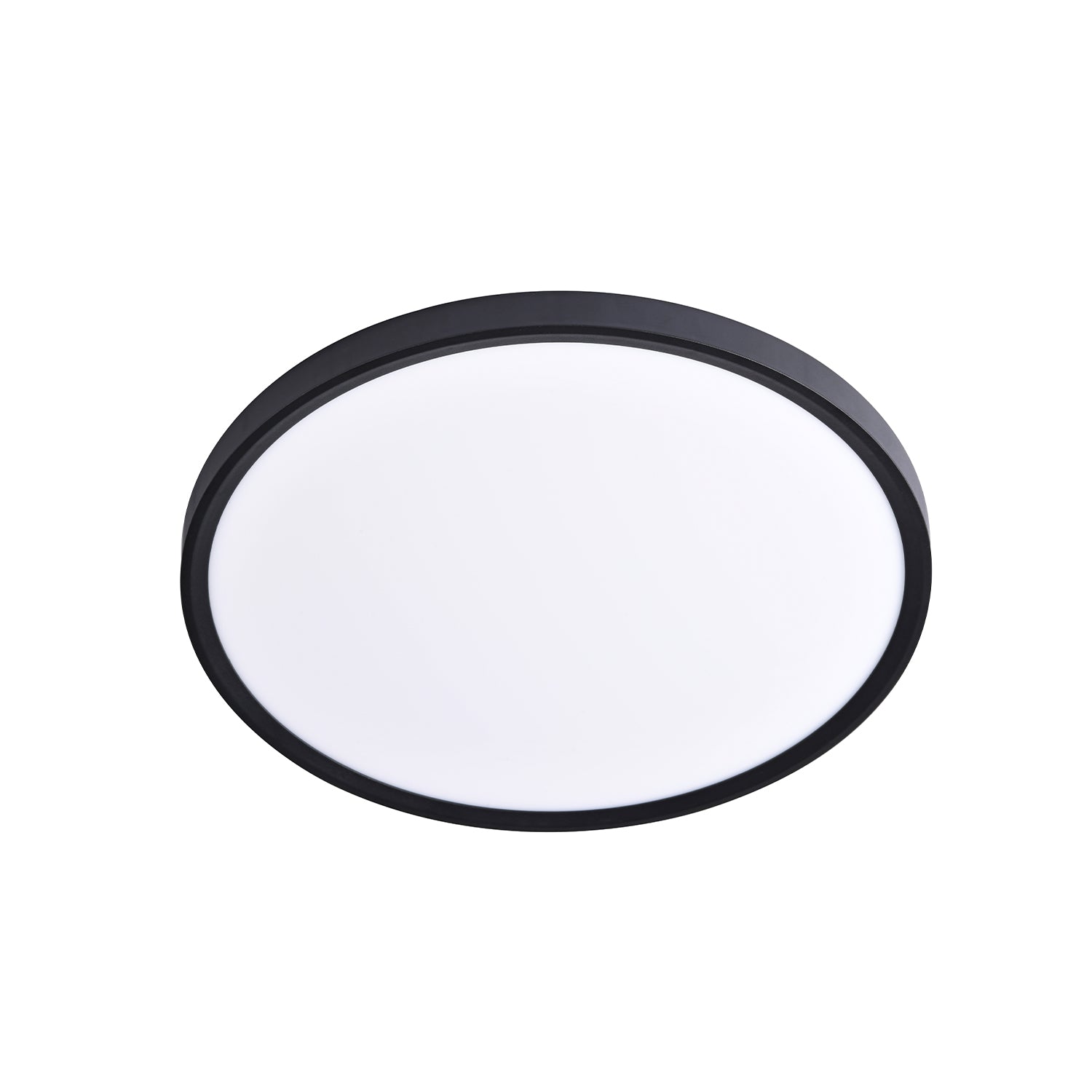 LED CEILING LIGHT BLACK ROUND 170 - 265V AC 32W 3CCT 3200LM Ra80 Φ400x25mm IP40