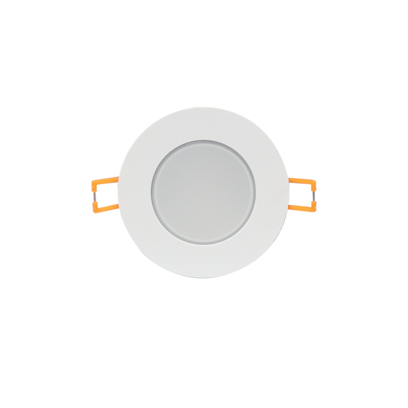 LED SPOT IP65 WHITE ROUND 8W 3.000K 230V AC 640Lm 120° Ra80 - ledmania.gr
