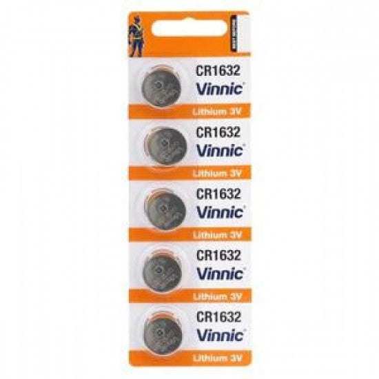 Vinnic Lithium Button Cell CR1632 5BL - ledmania.gr