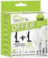 LED FILAMENT A60 B22 230V 7W 4.000K 360° 620Lm Ra80 DUO PACK - ledmania.gr
