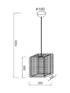 ΚΡΕΜΑΣΤΟ 20X 20cm 60W E27 - ledmania.gr