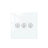 WIFI ΔΙΑΚΟΠΤΗΣ DIMMER 3g ΛΕΥΚΟ N+L 86*86mm