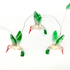 ^ ACRYLIC COLORED BIRDS, 10 LED ΛΑΜΠ. ΣΕΙΡΑ ΜΠΑΤ. (3xAA), WW,IP20, 135+30cm, ΔΙΑΦ. ΚΑΛ. ΤΡΟΦ. - ledmania.gr