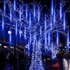 ^ SNOWDROP 240 CW LED ΛΑΜΠ., 30LX8DROPS ΜΗΚ.50CM, ΑΝΤΑΠΤ(5V), ΕΠΕΚΤ(ΜΑΧ 3)IP44, 3.2m+5m ΔΙΑΦ. ΚΑΛ