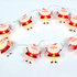 ^ PLASTIC SANTA, 10 LED ΛΑΜΠ. ΣΕΙΡΑ ΜΠΑΤ. (2xAA), WW,IP20, 135+30cm, ΔΙΑΦ ΚΑΛ ΤΡΟΦ. - ledmania.gr