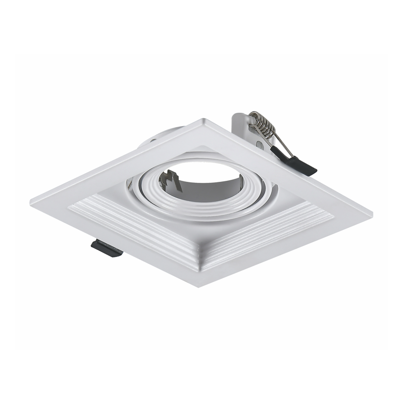 WHITE COLOR SPOT 1xGU10 130x130 - ledmania.gr