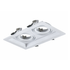 WHITE COLOR SPOT 2xGU10 130x225 - ledmania.gr