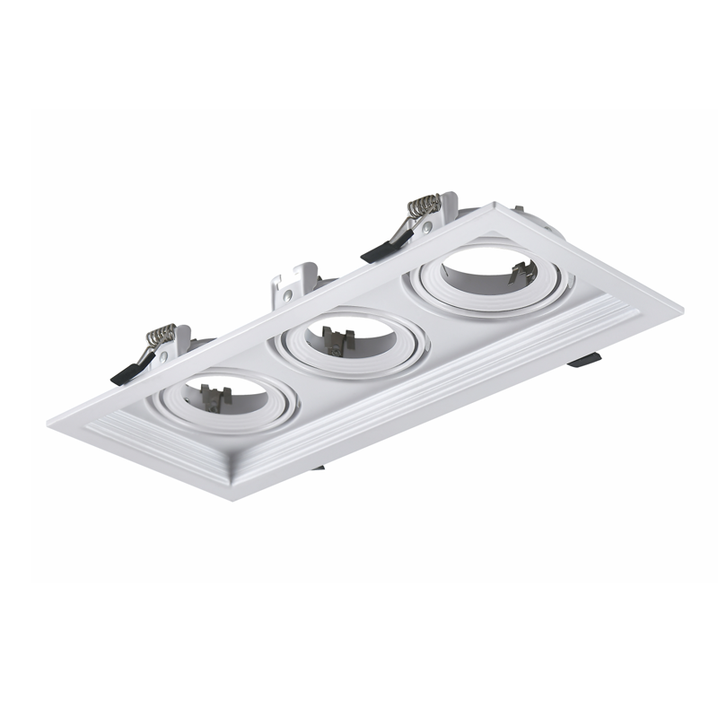 WHITE COLOR SPOT 3xGU10 130x320 - ledmania.gr