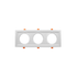 ^  ΚΟΝΣΟΛΑ AR111 XMQ ΤΡΙΠΛΗ ΛΕΥΚΗ 185x485 - ledmania.gr
