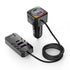 XO transmiter FM BCC13 Bluetooth MP3 car charger 6,2A black - ledmania.gr