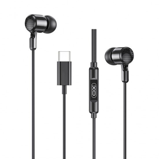 XO EP81 Ακουστικά in-ear Type-C Μαύρο - ledmania.gr