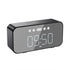 XO wireless speaker F41 alarm clock black - ledmania.gr