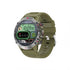 XO J7 Amoled Star Round Smart Sports Call Watch (Πράσινο) - ledmania.gr