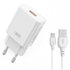XO L127 USB-A QC18W Φορτιστής Γρήγορης Φόρτισης με Micro Καλώδιο - ledmania.gr