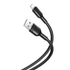 XO cable NB212 USB - Lightning 1,0 m 2,1A black - ledmania.gr