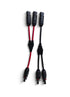 30A 4MM IP65 2 σε 1 Τύπος Υ Καλώδιο Παράλληλης Σύνδεσης Ηλιακής Ενέργειας Συνδετήρας Ηλιακού Πάνελ 1 σε 2 Καλώδιο-Set 2 τεμ.