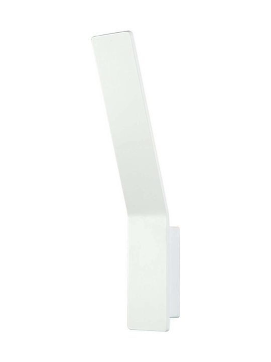 ΕΠΙΤΟΙΧΟ Φ/Σ LED 9W 3000K ΑΛΟΥΜΙΝΙΟ ΛΕΥΚΟ 40X7X12CM - ledmania.gr