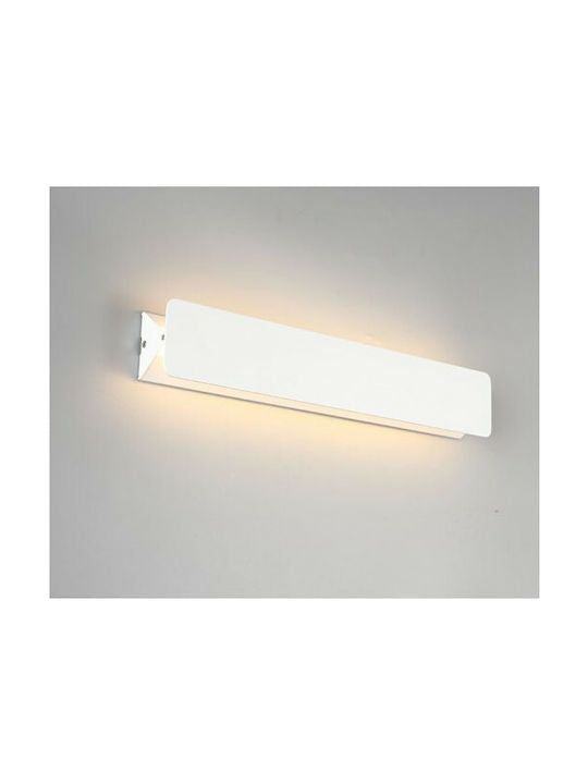 ΕΠΙΤΟΙΧΟ Φ/Σ LED 15W 3000K ΑΛΟΥΜΙΝΙΟ ΛΕΥΚΟ 46X8X5,5CM - ledmania.gr