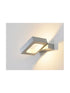 ΕΠΙΤΟΙΧΟ Φ/Σ LED 6W 3000K ΑΛΟΥΜΙΝΙΟ ΓΚΡΙ 14,5X13X3CM - ledmania.gr