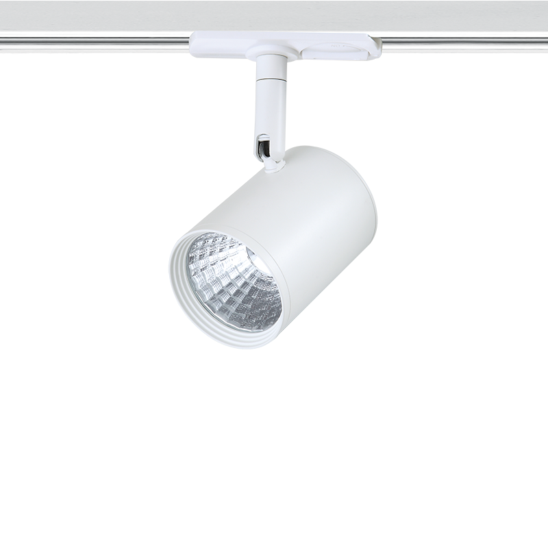 WHITE LED TRACK LIGHT 7W 4000K 2WIRES 24° 760LM 230V Ra80 - ledmania.gr