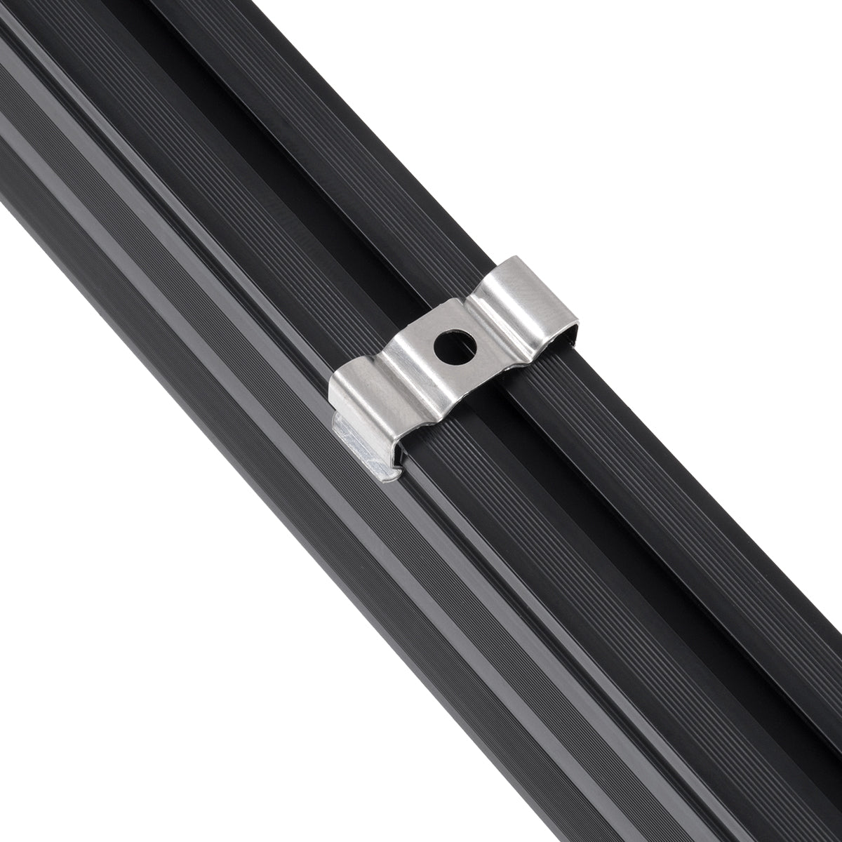 GloboStar® MARKET 61021-P Γραμμικό Κρεμαστό Φωτιστικό Linear LED 18W 2200lm 60° AC 220-240V Μ120 x Π2 x Υ4cm Φυσικό Λευκό 4500K - Μαύρο - 3 Years Warranty