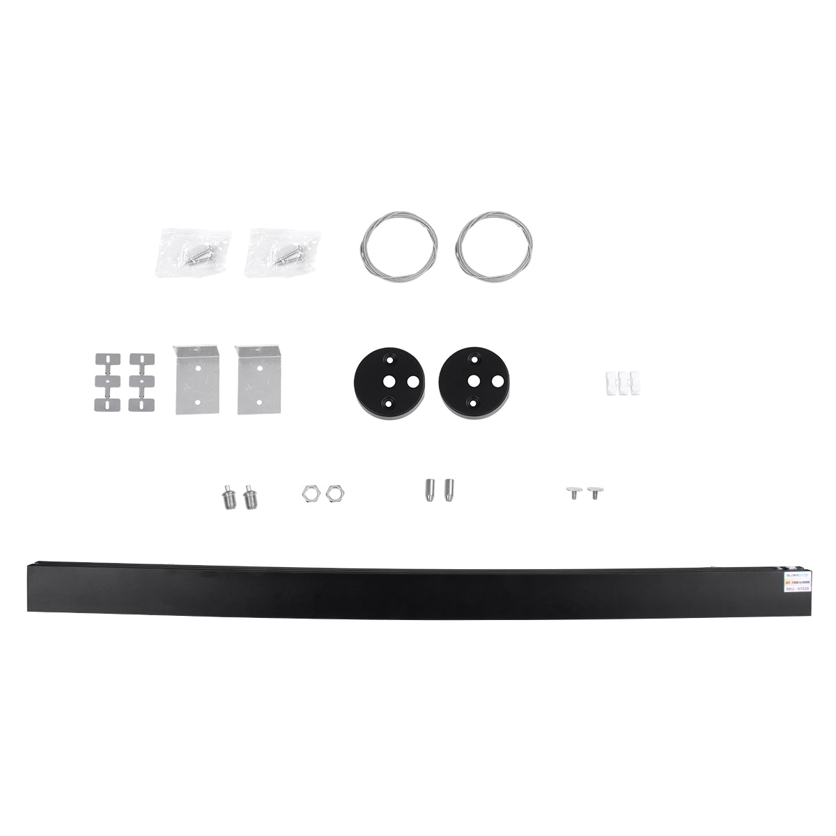 GloboStar® FELIX 61028-S Γραμμικό Φωτιστικό Οροφής Linear LED CCT 54W 6500lm 120° AC 220-240V Μ120 x Π3.5 x Υ7cm - Εναλλαγή Φωτισμού μέσω Τηλεχειριστηρίου All In One Ψυχρό 6000k+Φυσικό 4500k+Θερμό 2700k Dimmable - Μαύρο - 3 Years Warranty - ledmania.gr