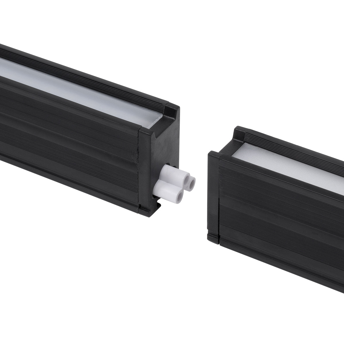 GloboStar® MARKET 61021-P Γραμμικό Κρεμαστό Φωτιστικό Linear LED 18W 2200lm 60° AC 220-240V Μ120 x Π2 x Υ4cm Φυσικό Λευκό 4500K - Μαύρο - 3 Years Warranty