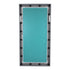 GloboStar® MAKEUP MIRROR-160x80-6 Μοντέρνος Καθρέπτης Μακιγιάζ με Πλαίσιο Φυσικού Ξύλου με Διακόπτη On/Off 20 x E27 AC220-240V - Μ80 x Π7 x Υ160cm - Γκρι Ανθρακί - ledmania.gr