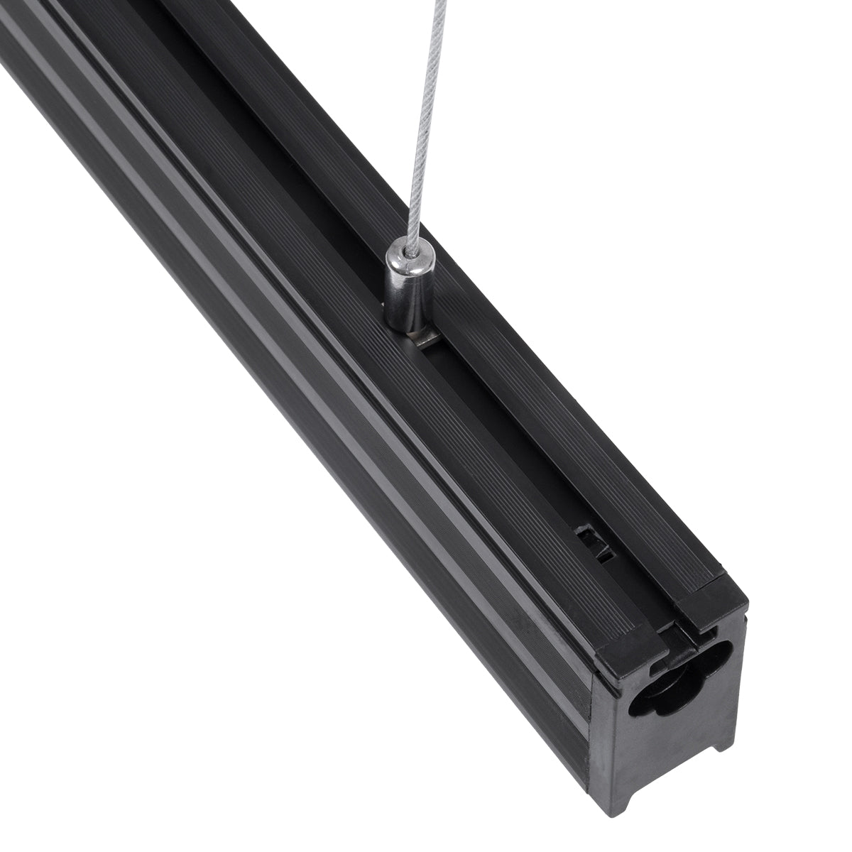 GloboStar® MARKET 61020-P Γραμμικό Κρεμαστό Φωτιστικό Linear LED 18W 2230lm 60° AC 220-240V Μ120 x Π2 x Υ4cm Ψυχρό Λευκό 6000K - Μαύρο - 3 Years Warranty - ledmania.gr