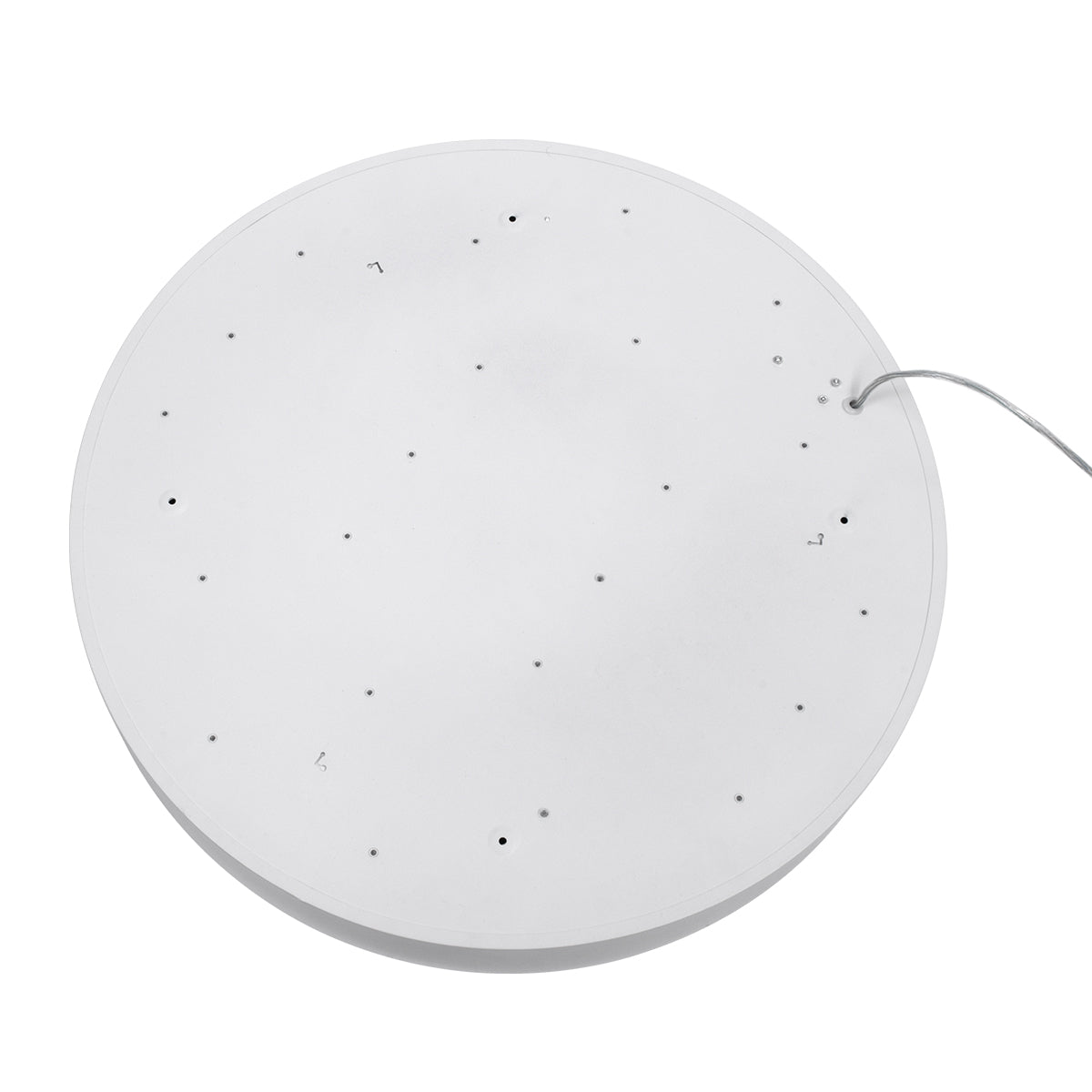 GLOBOSTAR® BURTON 61203-S Μοντέρνο Φωτιστικό Οροφής LED 75W 8625lm 120° AC 220-240V IP20 Ρυθμιζόμενο Λευκό CCT με Χειριστήριο από 2700K έως 6000K Dimmable - Lumileds SMD Chip - Λευκό Ματ - Μ60 x Π60 x Υ8cm - 3 Χρόνια Εγγύηση