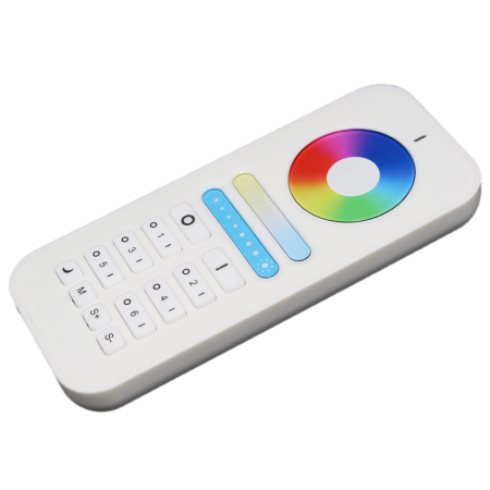 RGB Rf Controler Αφής  RGB + DIMMER 2.4GHz-Μόνο Τηλεχειριστήριο-τεμ.1 - ledmania.gr