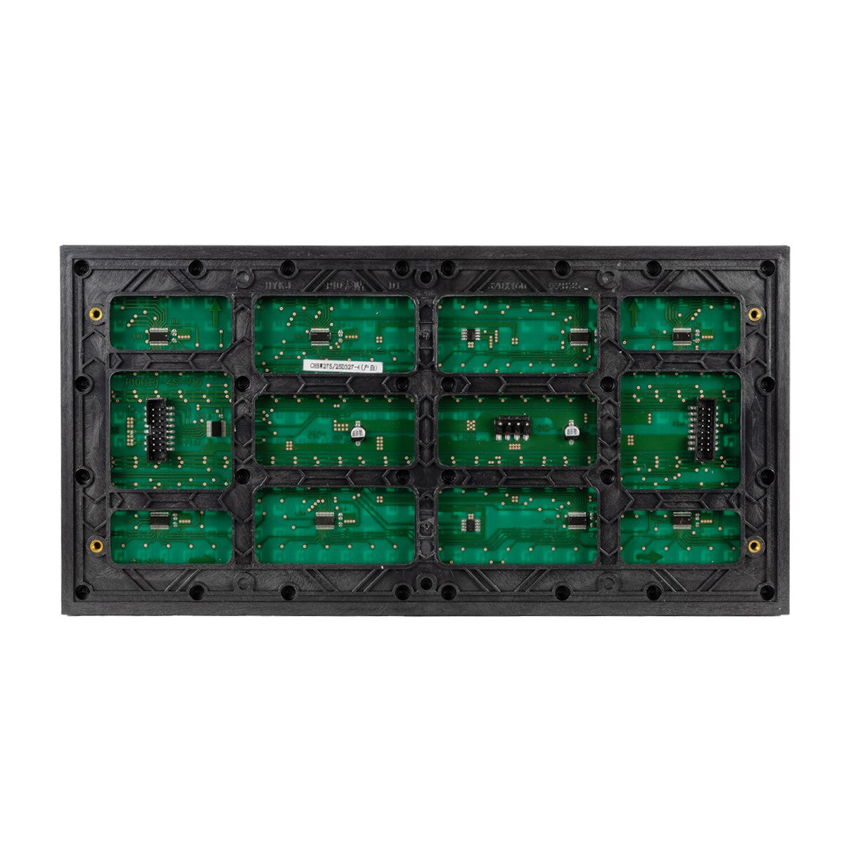 GLOBOSTAR® MODULCO 90381 Module Πλακίδιο Κυλιόμενης Ψηφιακής Επιγραφής/Οθόνης 32x16cm P10 LED 40W Nits ≥5500cd/㎡ DC 5V Αδιάβροχο IP65 Πράσινο - Μ32 x Π16 x Υ1.5cm - 2 Χρόνια Εγγύηση - ledmania.gr