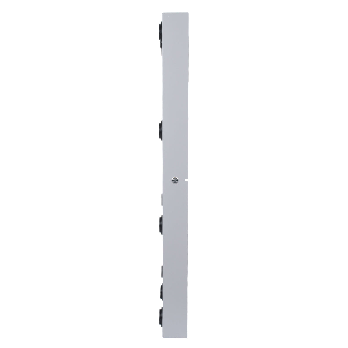 GloboStar® MAKEUP MIRROR-60x90-3 Μοντέρνος Καθρέπτης Μακιγιάζ με Πλαίσιο Φυσικού Ξύλου με Διακόπτη On/Off 10 x E27 AC220-240V - Μ60 x Π7 x Υ90cm - Γκρι Τσιμέντου - ledmania.gr