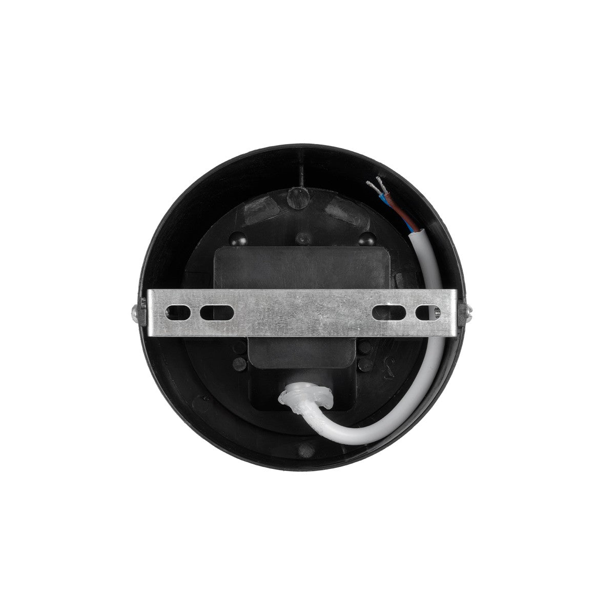 kelvo® NEXA KLV-101-0251 Φωτιστικό Τοίχου / Απλίκα LED 6W 480lm 180° AC 220-240V Αδιάβροχο IP65 Ultra Θερμό Λευκό 1800K - Sanan SMD Chip & TÜV SÜD Driver - Μαύρο Ματ - Μ11 x Π9 x Υ11cm - 5 Χρόνια Εγγύηση