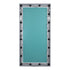 GloboStar® MAKEUP MIRROR-160x80-3 Μοντέρνος Καθρέπτης Μακιγιάζ με Πλαίσιο Φυσικού Ξύλου με Διακόπτη On/Off 20 x E27 AC220-240V - Μ80 x Π7 x Υ160cm - Γκρι Τσιμέντου - ledmania.gr