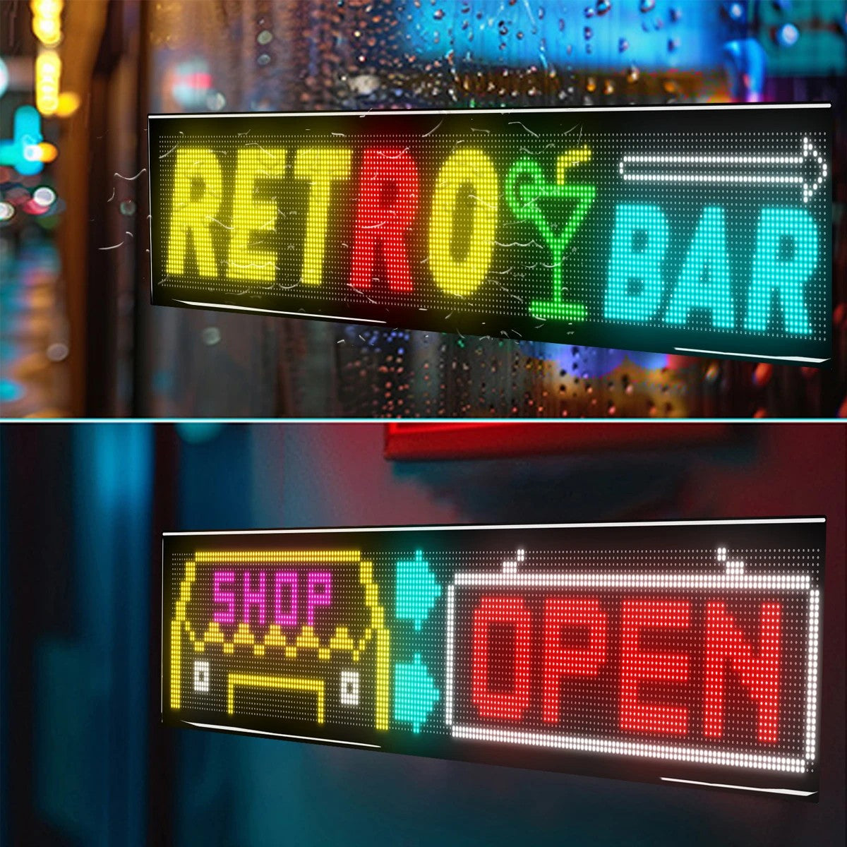 GLOBOSTAR® MATRIX GLB-106-0011 Εύκαμπτη Κυλιόμενη Ψηφιακή Επιγραφή 93x20cm P4.5 192x32 Pixel LED 20W AC 220-240V Αδιάβροχο IP65 Πολύχρωμο RGB - Bluetooth Control μέσω iPIXEL APP - Μ93 x Π0.4 x Υ20cm - 2 Χρόνια Εγγύηση