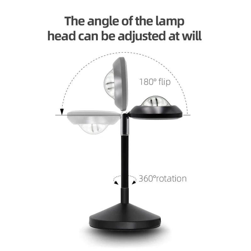 GLOBOSTAR® SUNSET GLB-106-0022 Επιτραπέζιο Φωτιστικό Πορτατίφ Προτζέκτορας Sunset με RF Ασύρματο Χειριστήριο & Λειτουργία μέσω WiFi APP LED 6W 360lm 60° AC 220-240V IP20 Πολύχρωμο RGB Dimmable - Sanan SMD Chip - Μαύρο - Μ10 x Π10 x Υ27cm - 2 Χρόνια Εγγ...