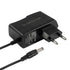 GLOBOSTAR® VOLTIX GLB-107-0001 Τροφοδοτικό/Μετασχηματιστής Class II SELV 12W 1A AC 220-240V σε DC 12V IP20 - Μαύρο Ματ - Μ7.3 x Π4 x Υ2.8cm - 3 Χρόνια Εγγύηση