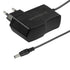 GLOBOSTAR® VOLTIX GLB-107-0001 Τροφοδοτικό/Μετασχηματιστής Class II SELV 12W 1A AC 220-240V σε DC 12V IP20 - Μαύρο Ματ - Μ7.3 x Π4 x Υ2.8cm - 3 Χρόνια Εγγύηση