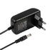 GLOBOSTAR® VOLTIX GLB-107-0002 Τροφοδοτικό/Μετασχηματιστής Class II SELV 24W 2A AC 220-240V σε DC 12V IP20 - Μαύρο Ματ - Μ8 x Π4.2 x Υ2.8cm - 3 Χρόνια Εγγύηση