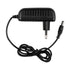 GLOBOSTAR® VOLTIX GLB-107-0002 Τροφοδοτικό/Μετασχηματιστής Class II SELV 24W 2A AC 220-240V σε DC 12V IP20 - Μαύρο Ματ - Μ8 x Π4.2 x Υ2.8cm - 3 Χρόνια Εγγύηση