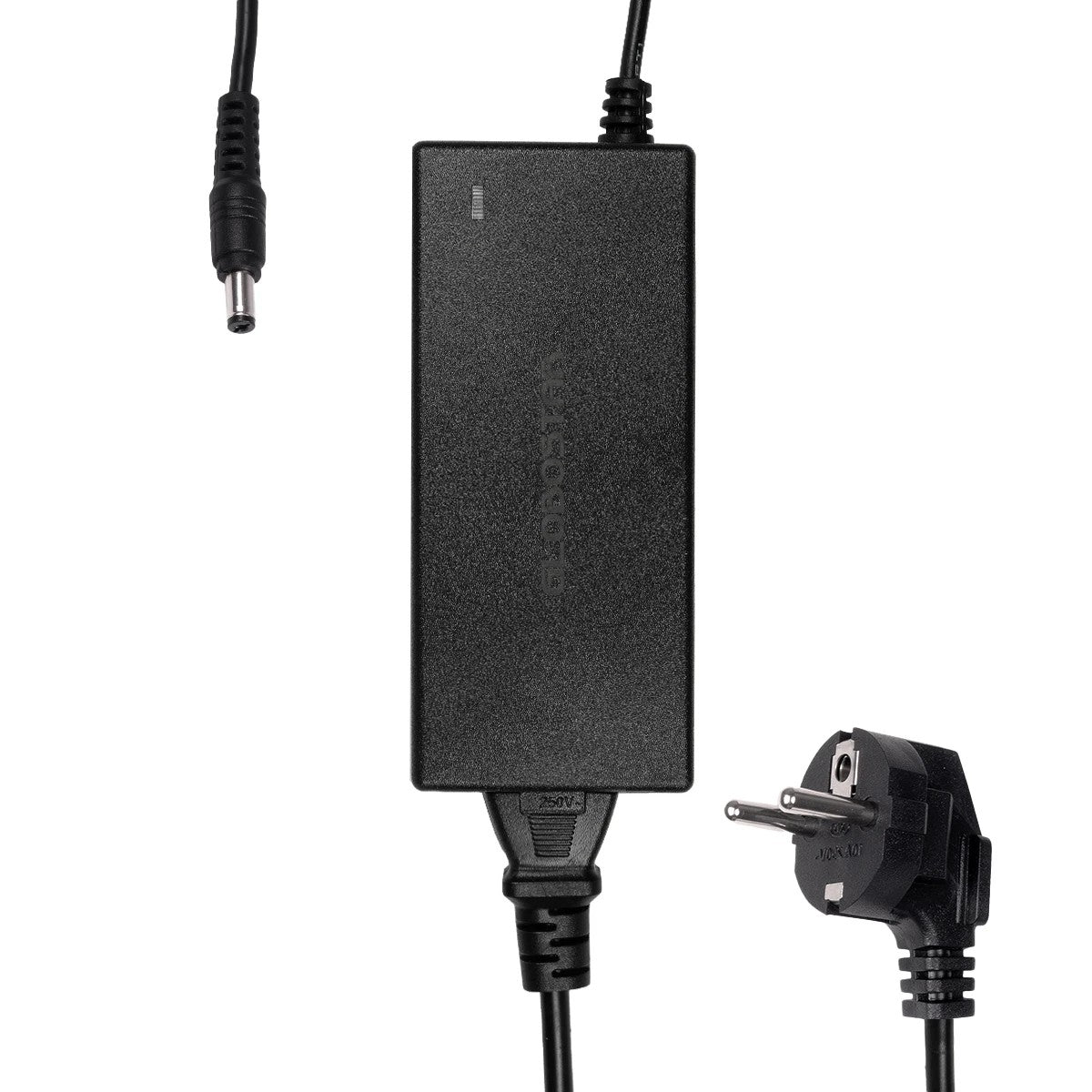 GLOBOSTAR® VOLTIX GLB-107-0004 Τροφοδοτικό/Μετασχηματιστής Class II SELV 120W 9.5A AC 220-240V σε DC 12V IP20 - Μαύρο Ματ - Μ14.2 x Π6.5 x Υ3.7cm - 3 Χρόνια Εγγύηση