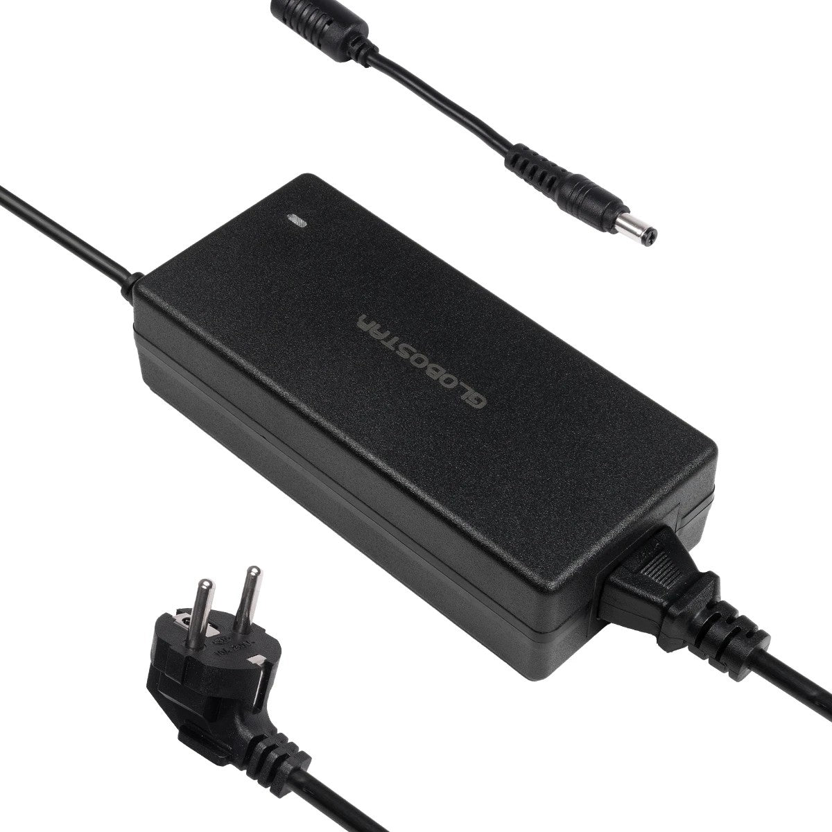 GLOBOSTAR® VOLTIX GLB-107-0008 Τροφοδοτικό/Μετασχηματιστής Class II SELV 120W 4.75A AC 220-240V σε DC 24V IP20 - Μαύρο Ματ - Μ14.2 x Π6.5 x Υ3.7cm - 3 Χρόνια Εγγύηση