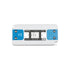 GLOBOSTAR® PLUX GLB-107-0009 Τροφοδοτικό/Μετασχηματιστής Class II SELV 12W 1A AC 220-240V σε DC 12V IP20 - Λευκό Ματ - Μ9.9 x Π4.6 x Υ1.1cm - 3 Χρόνια Εγγύηση